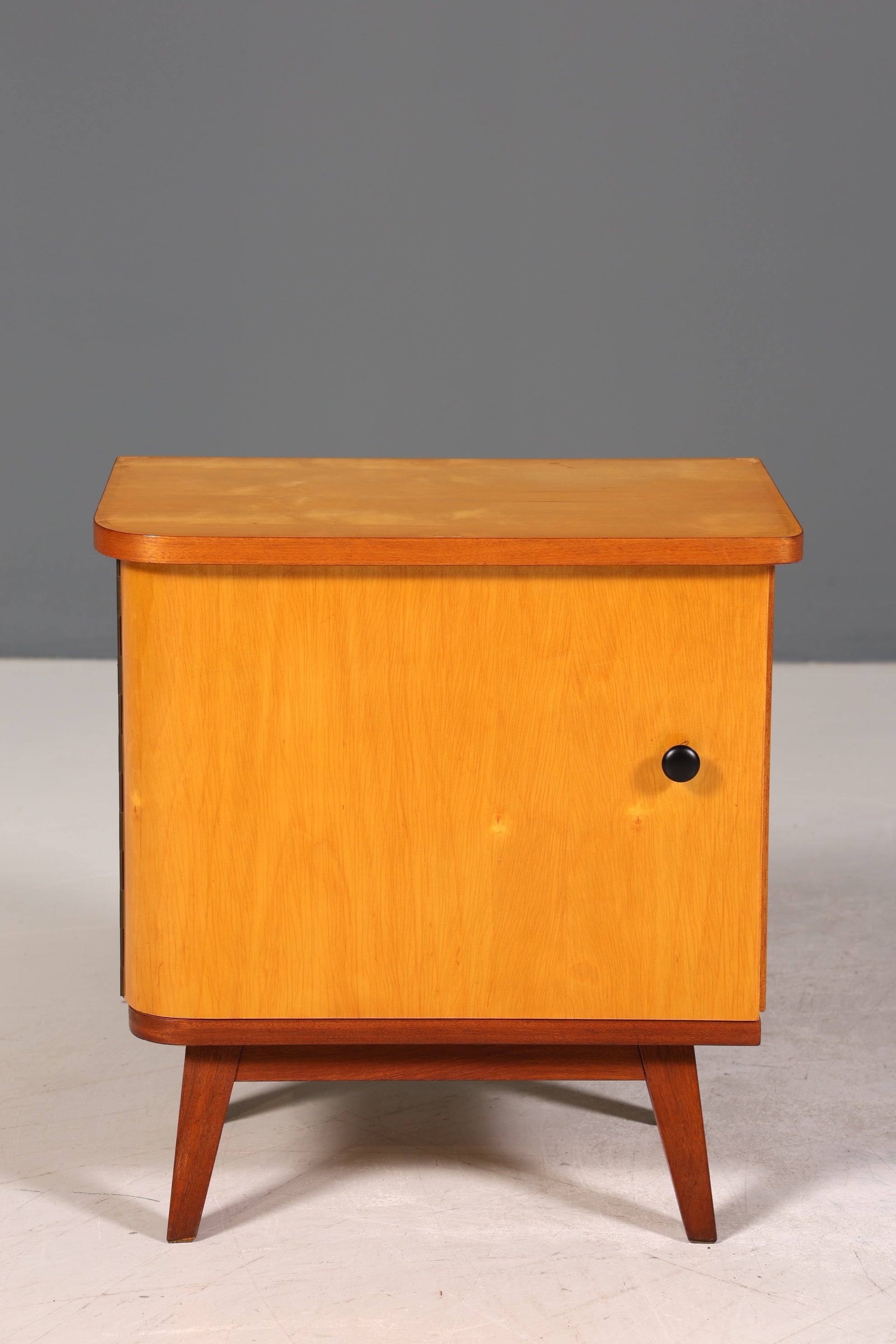 Wunderschöner Mid Century Nachttisch Kommode Vintage 60s Schrank Nachtschrank 1 von 2