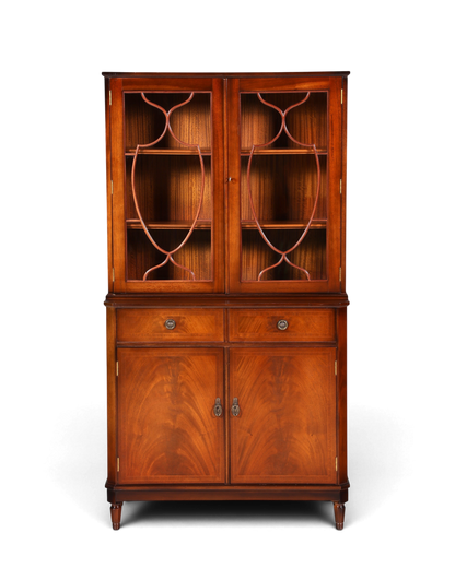F968 Finish cm Wunderschöne Englische Vitrine Bibliothek Bücherschrank UK Buffet Schrank 60s Jahre