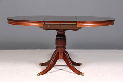 Belle table de salle à manger extensible anglaise, style antique, table de cuisine des années 60