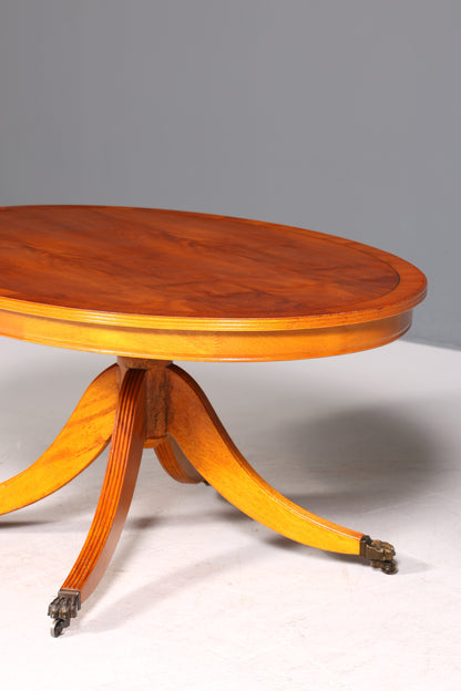 Table basse anglaise de rêve, style antique, en bois d&