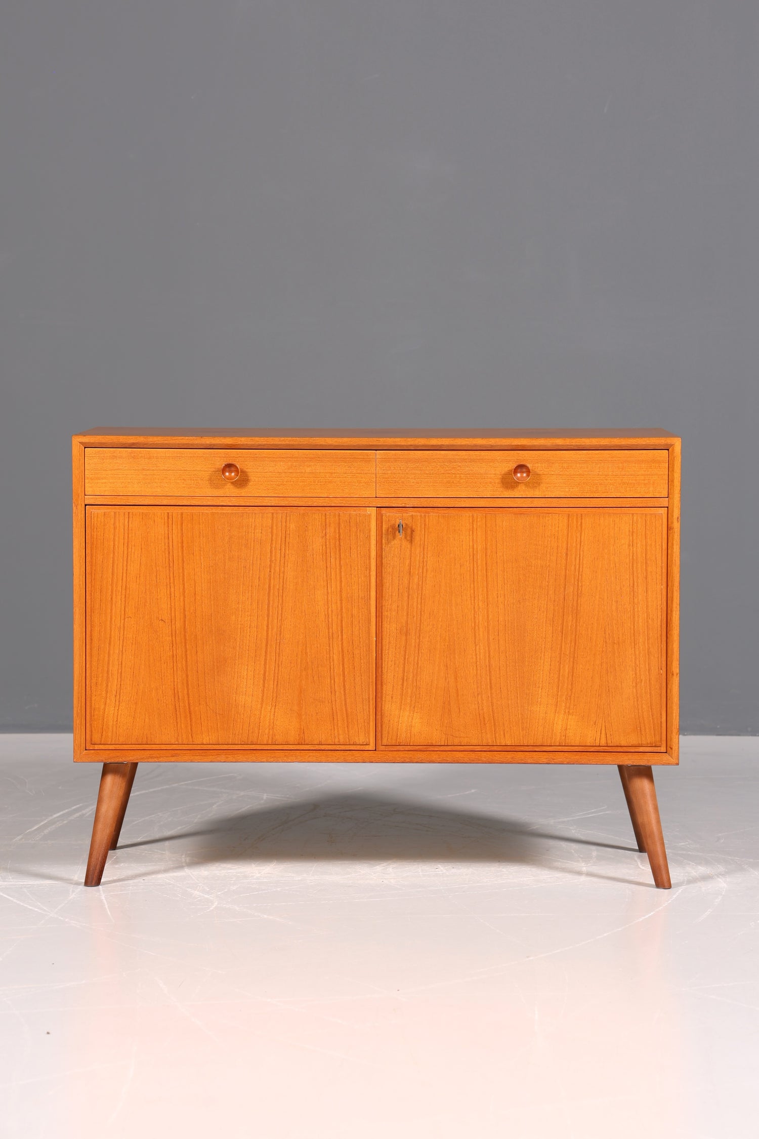 Traumhafte Mid Century Kommode Vintage Schrank Retro Flur Kommode 60s Regal Sideboard