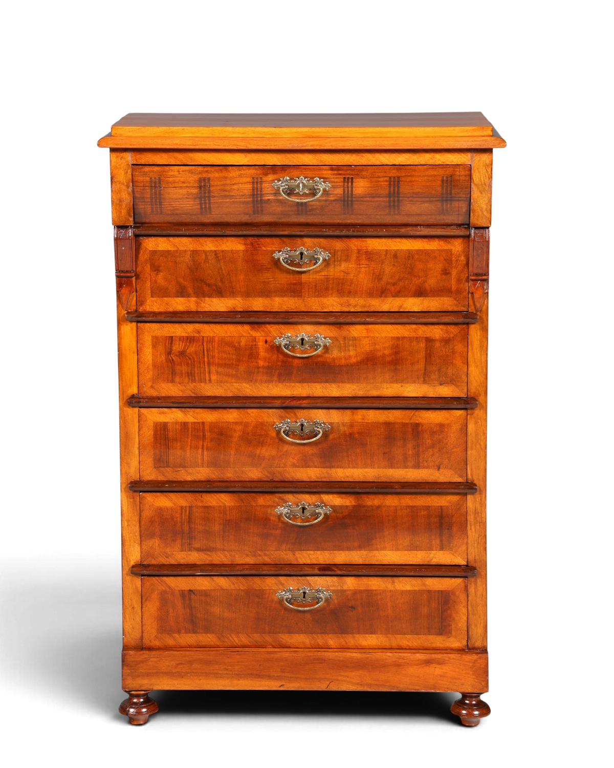Stilvolle Gründerzeit Kommode um 1890 Jugendstil Vertiko Antik Chiffoniere Wäschekommode