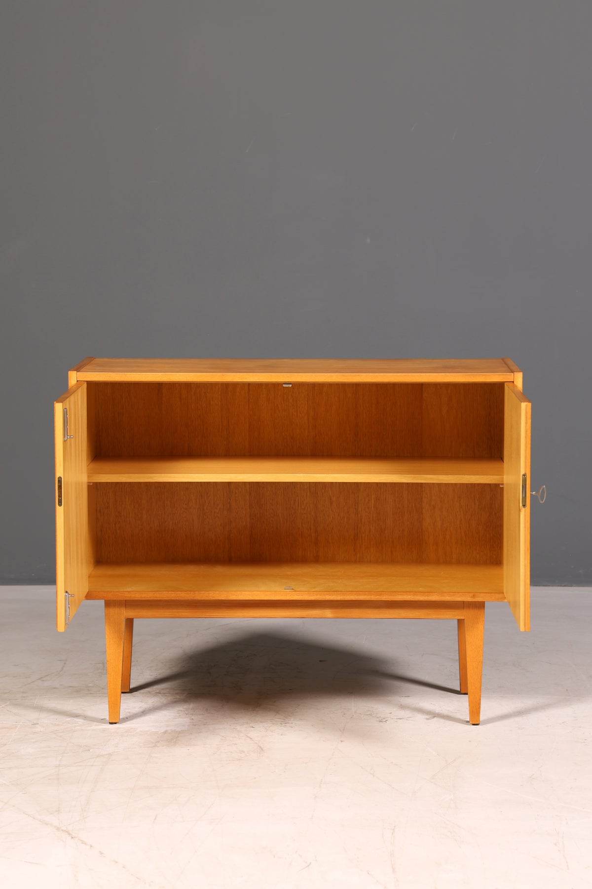 Magnifique commode Hellerau originale Franz Ehrlich 602, meuble mid-century, buffet vintage