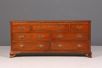 Wunderschöne Original Baker Furniture Chippendale Englisch Kommode Mahagoni Echt Holz USA Möbel Sideboard Anrichte Antik Stil