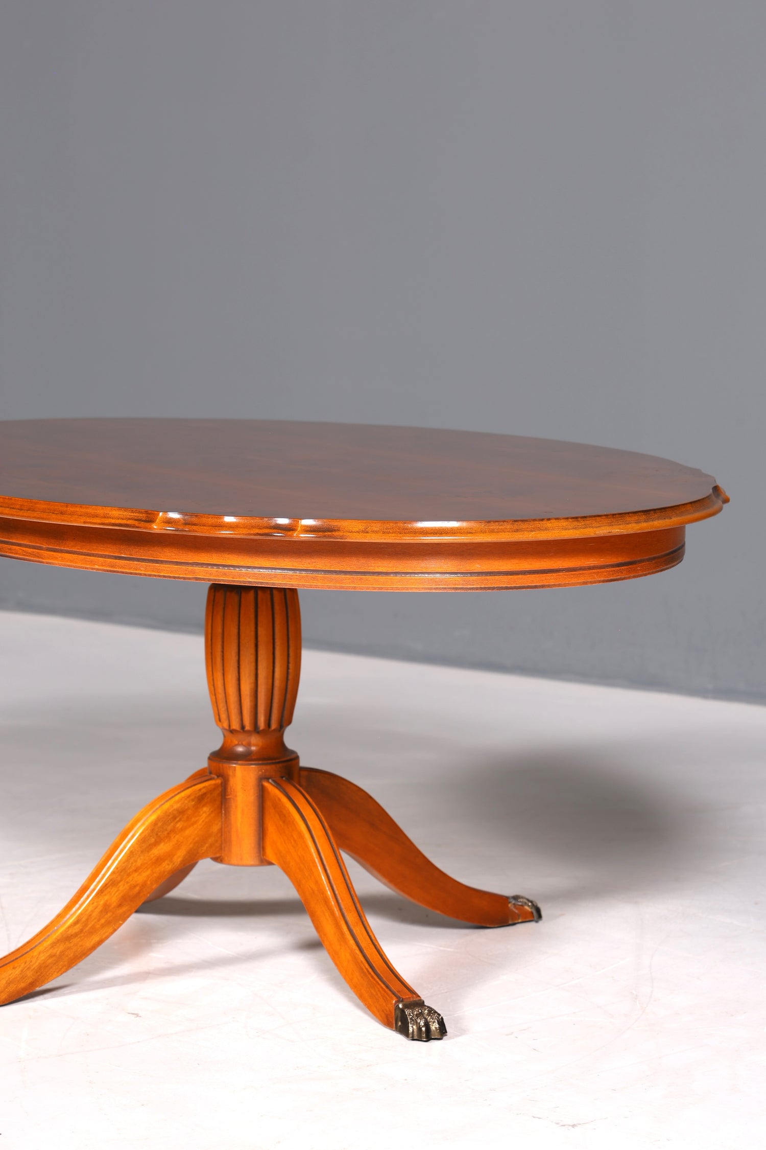 Magnifique table basse anglaise, style ancien, en bois d&