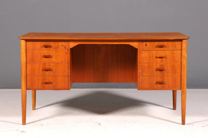 Wunderschöner Mid Century Schreibtisch Danish Design Bürotisch Office Table 60er Jahre Vintage Schreibmöbel