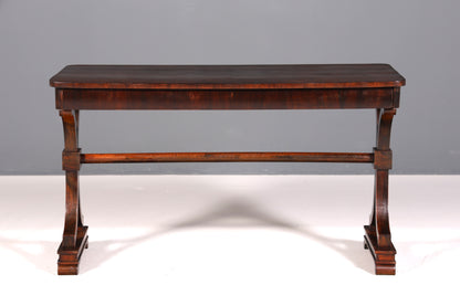 Wunderschöner Englischer Antik Tisch Konsolentisch Schreibtisch Mahagoni Bürotisch Regency Englisch Desk Louis Philippe