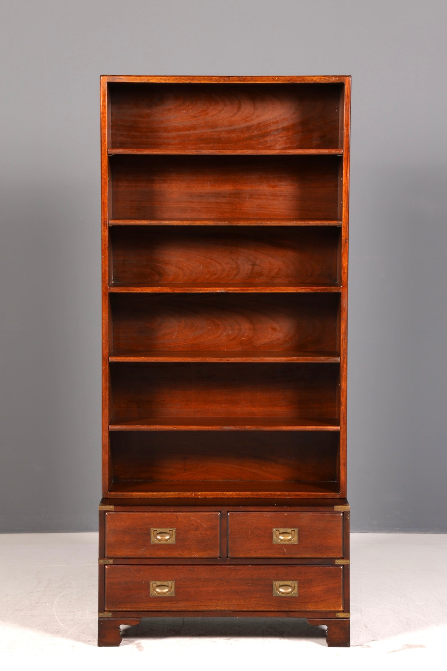 Wunderschönes Maritimes Regal Bücherregal Englisch Buchablage Echt Holz Bookshelf Kolonial Standregal Vintage