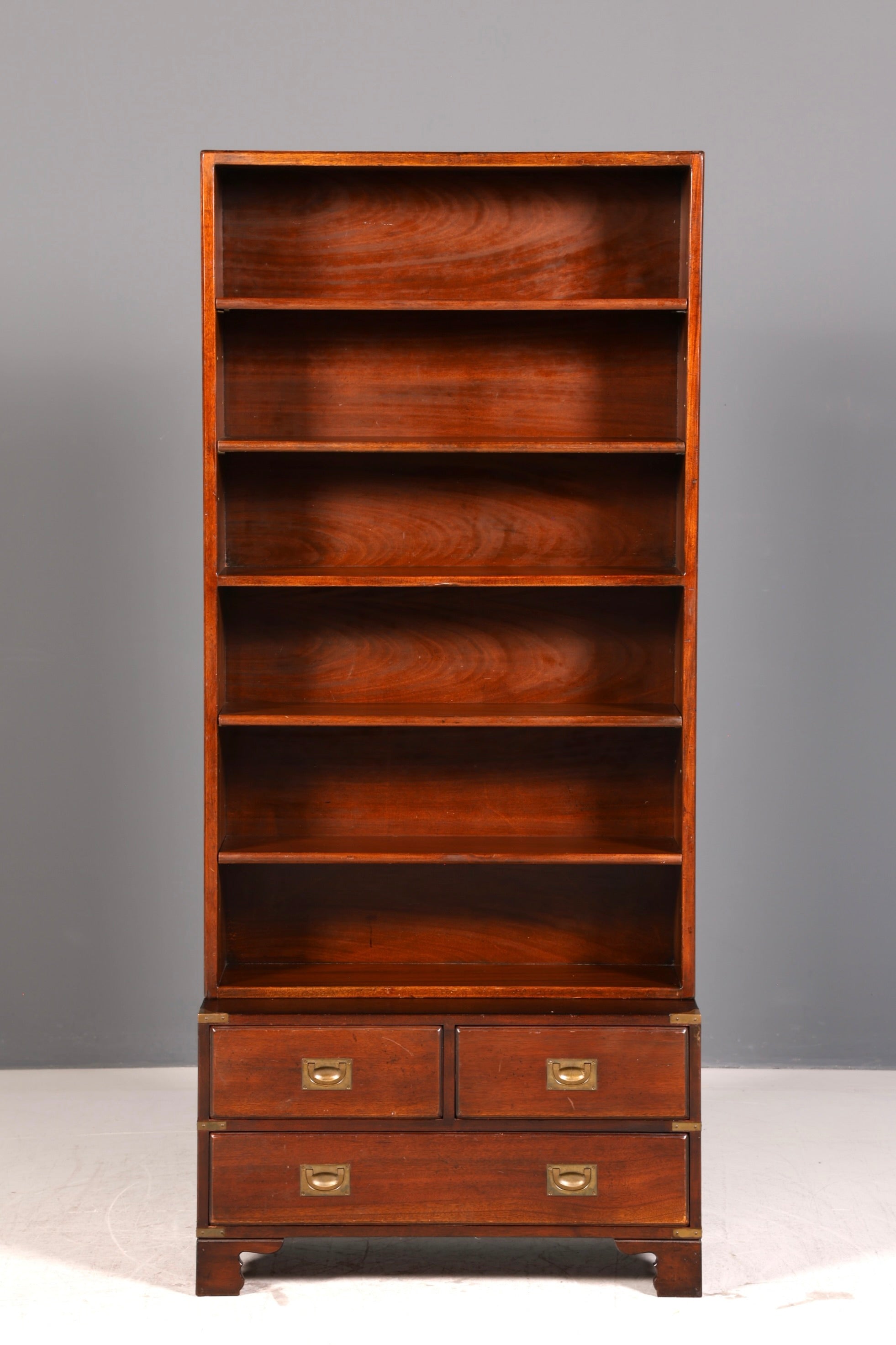 Wunderschönes Maritimes Regal Bücherregal Englisch Buchablage Echt Holz Bookshelf Kolonial Standregal Vintage