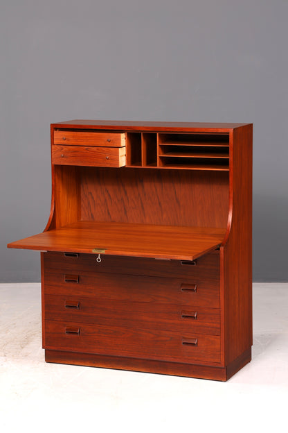 Wunderschöner Børge Mogensen Sekretär Mid Century Teak Vintage Schreibmöbel Kommode Danish Design Secretary