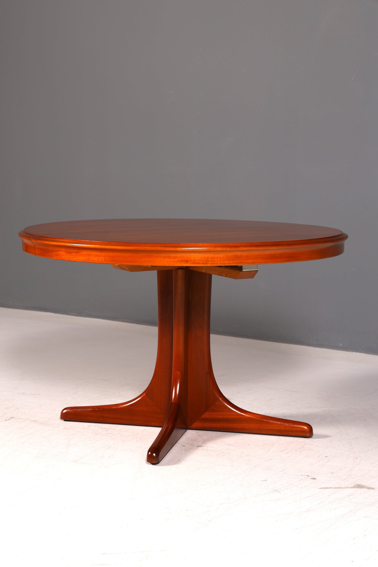 Wunderschöner Mid Century Esstisch rund ausziehbar Echt Holz Vintage Tisch Retro Danish Design Küchentisch Esszimmertisch