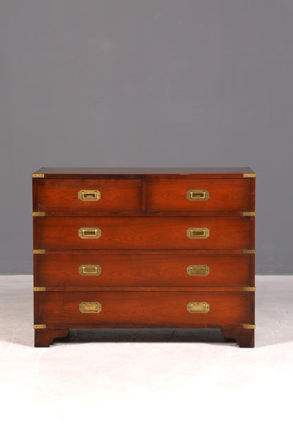 G098 Finish cm Wunderschöne Englische Kommode Holz TV Schrank Antik Sideboard