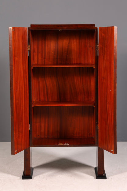 Traumhafter Art Deco Design Schrank Highboard Kommode Vertiko Sun Wäscheschrank Dielenschrank