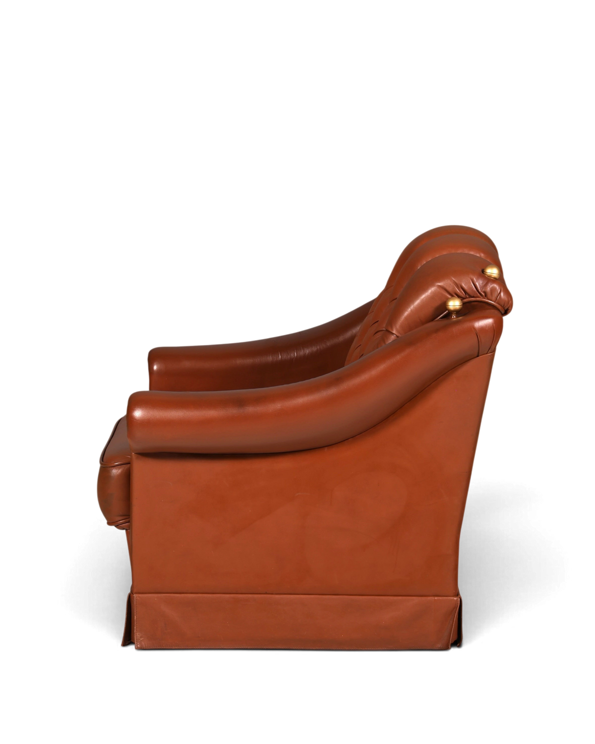 Stilvoller Original Chesterfield Sessel Englischer Armlehnsessel Englisch Herrensessel 1 von 2
