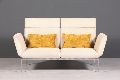 Magnifique canapé design Brühl Roro, canapé 2 places convertible, dessiné par Roland Meyer-Brühl, lit d&