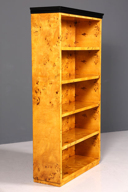 Magnifique étagère de style Art déco, étagère culte, étagère à livres, étagère de rangement pour livres, étagère de bibliothèque