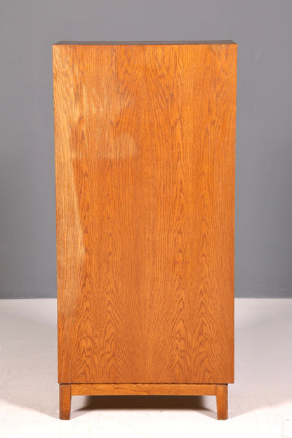 Mid Century Aktenschrank Bauhaus Vintage Apothekerschrank Schubladenkommode Vertiko Retro