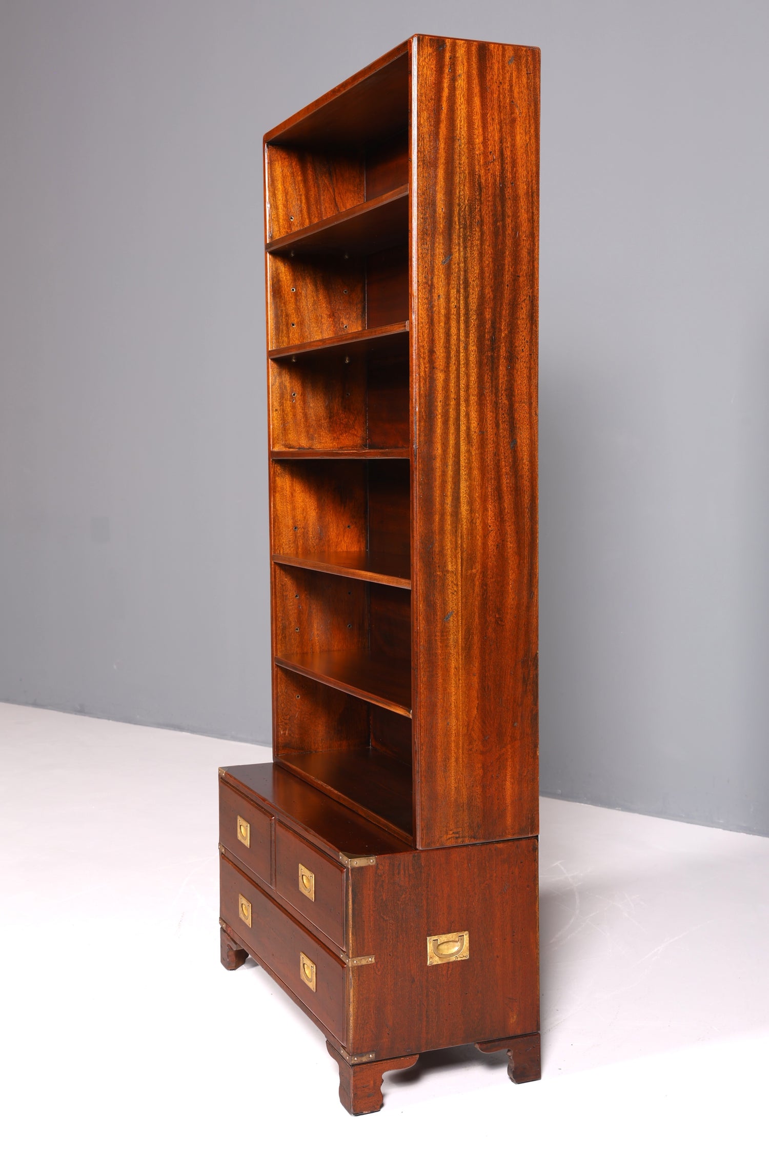 Belle étagère à thème nautique, bibliothèque anglaise, étagère en bois véritable, 1 sur 2