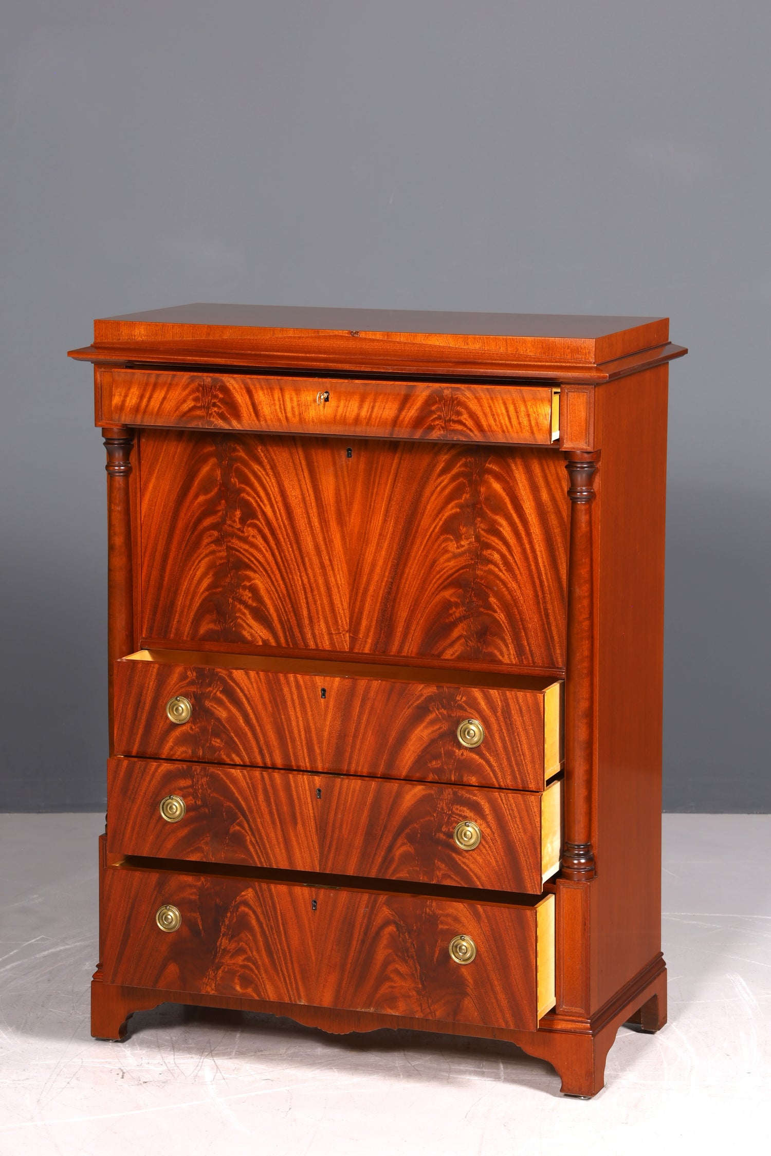 Secrétaire Biedermeier d&