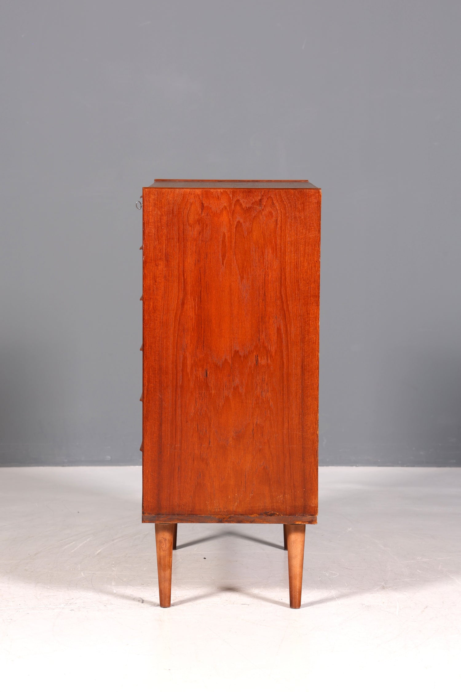 Buffet en teck de style mid-century, commode vintage