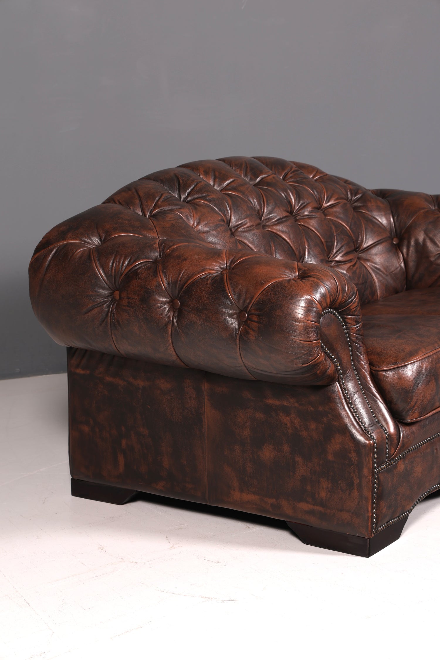 Wunderschöne Original Chesterfield Centurion 2-Sitzer Couch Englisch Echt Leder Sofa UK