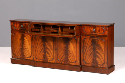Wunderschönes Englisches Sideboard Mahagoni Schrank Antik 60s Buffetschrank Kommode