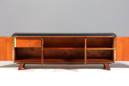 Edles Mid Century Sideboard Vintage TV Kommode 60s Schrank Retro Longboard