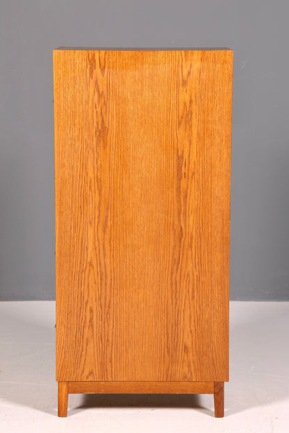 Edler Mid Century Aktenschrank Bauhaus Apothekerschrank Vintage Schubladenkommode Vertiko Retro
