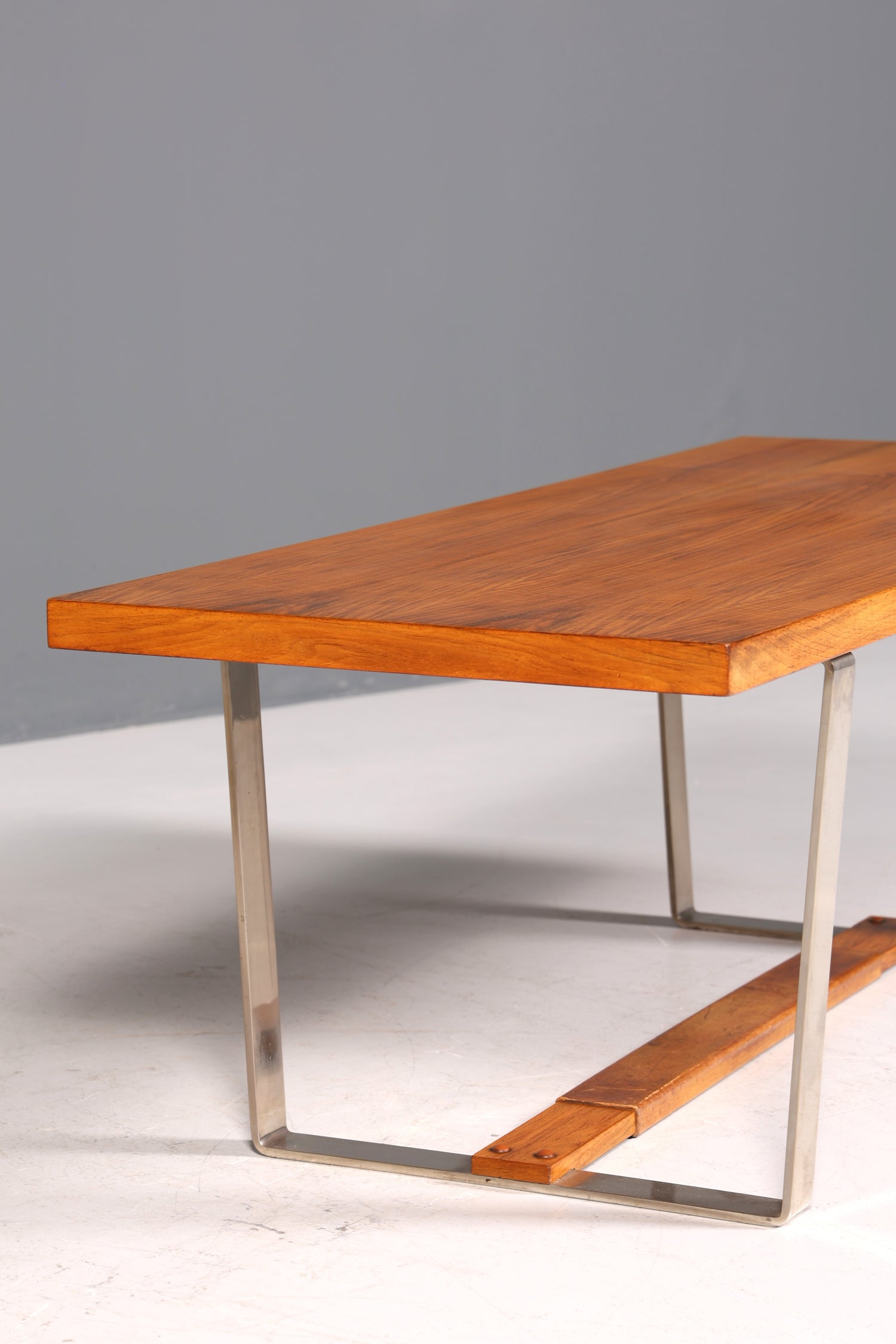 Magnifique table basse de style mid-century, table de salon en teck, table d&