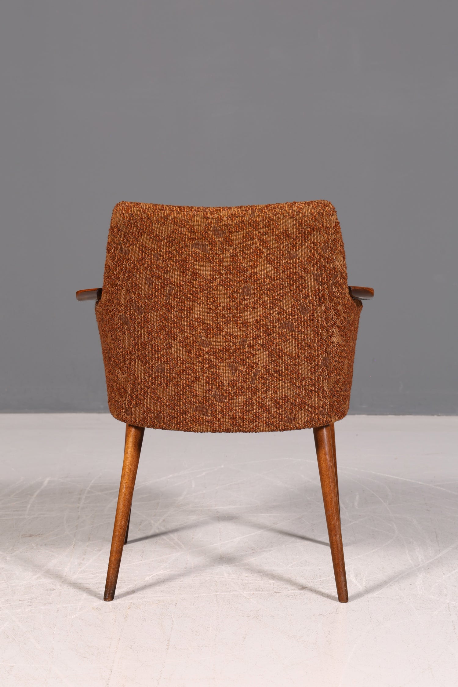 Wunderschöner Mid Century Stuhl Retro Armlehnstuhl Cocktailstuhl Küchenstuhl Sekretär Stuhl 2 von 4