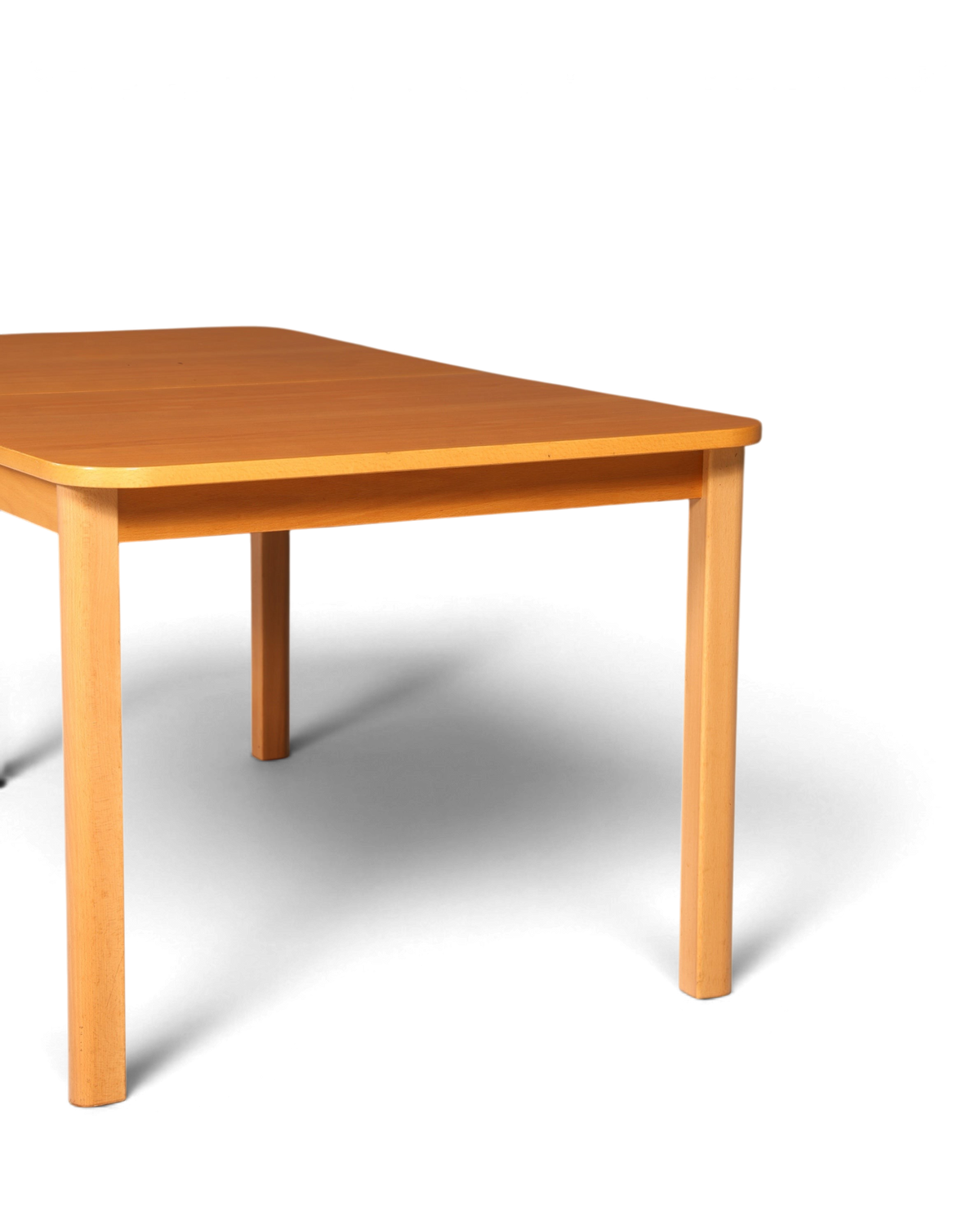Schlichter Mid Century Esstisch ausziehbarer Vintage Tisch Retro Küchentisch