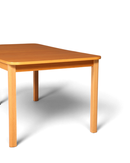 Schlichter Mid Century Esstisch ausziehbarer Vintage Tisch Retro Küchentisch