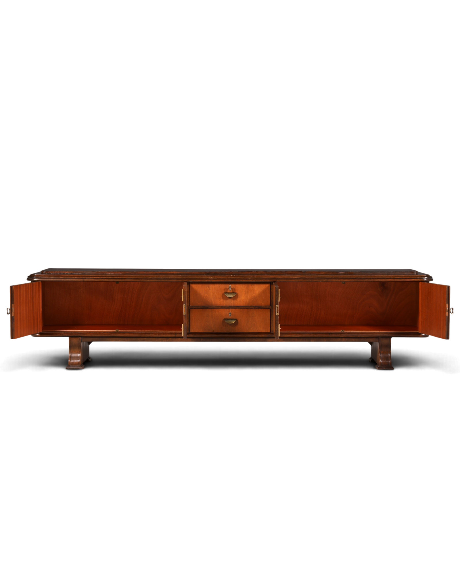 G393 Finish cm Mid Century Sideboard Vintage TV Kommode 60s Schrank Longboard Retro Lowboard (Kopie)