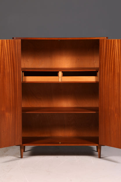 Wunderschöner Mid Century Schrank 60er Jahre Wäscheschrank Aktenschrank Kommode Vertiko Highboard Vintage