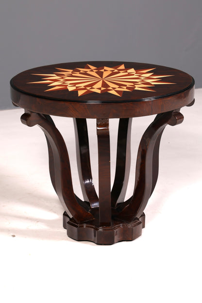 Magnifique table basse de style Art déco, style antique, table d’appoint luxueuse, table de salon