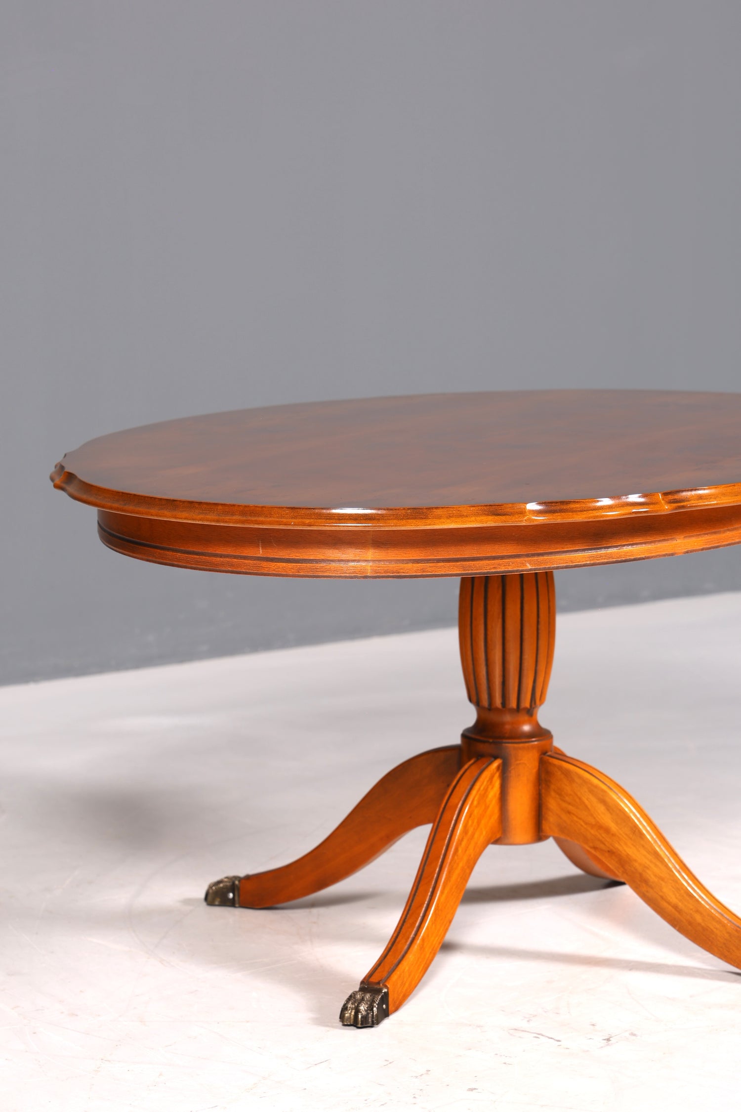 Magnifique table basse anglaise, style ancien, en bois d&