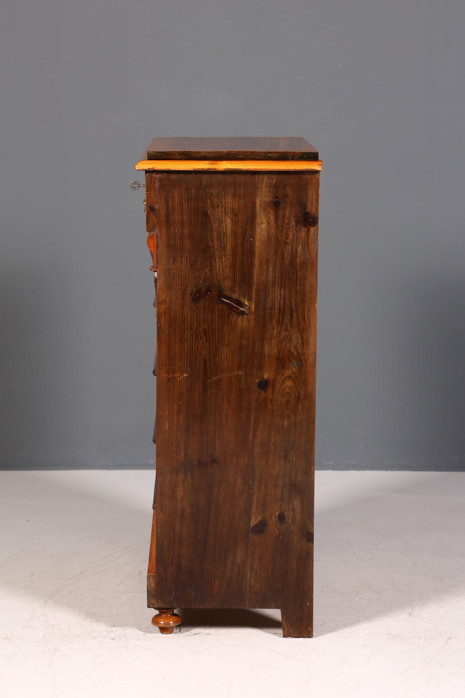 Belle commode Gründerzeit, vertiko Art Nouveau, commode antique, commode en lin