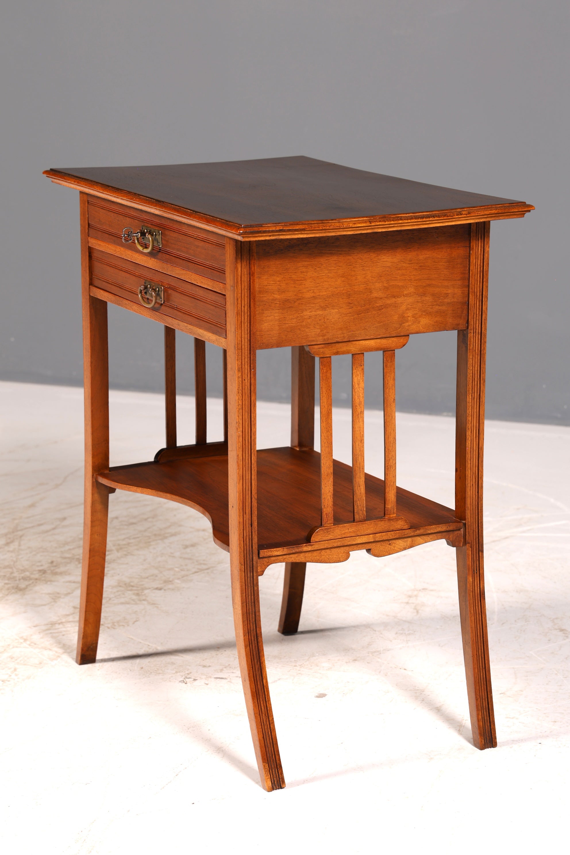 Traumhafter Jugendstil Nähtisch Beistelltisch Antik um 1910 Kommode echt Holz Ablagetisch