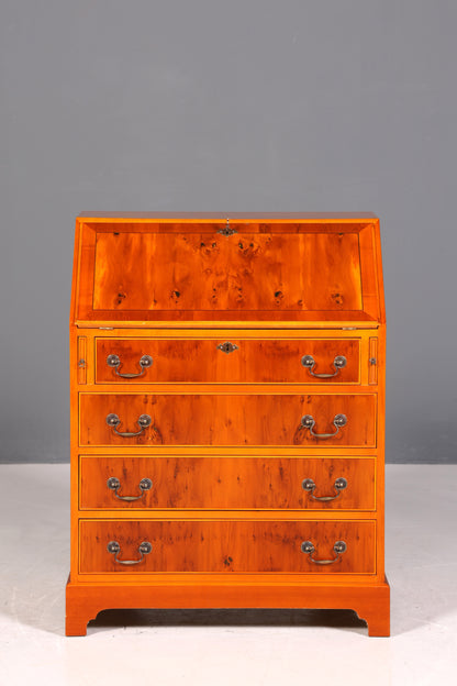 Magnifique secrétaire anglais, en bois d&