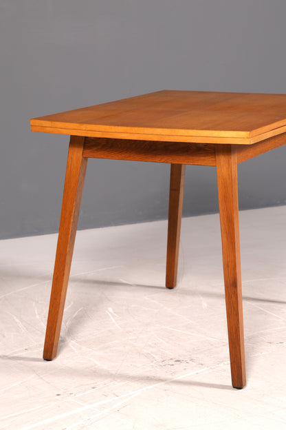 Schlichter Mid Century Esstisch ausziehbarer Vintage Tisch Retro Küchentisch