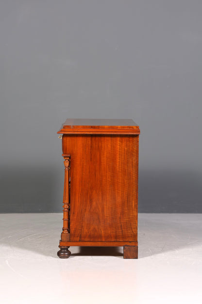 Commode onirique Gründerzeit, buffet antique Art Nouveau, commode, coffre à linge