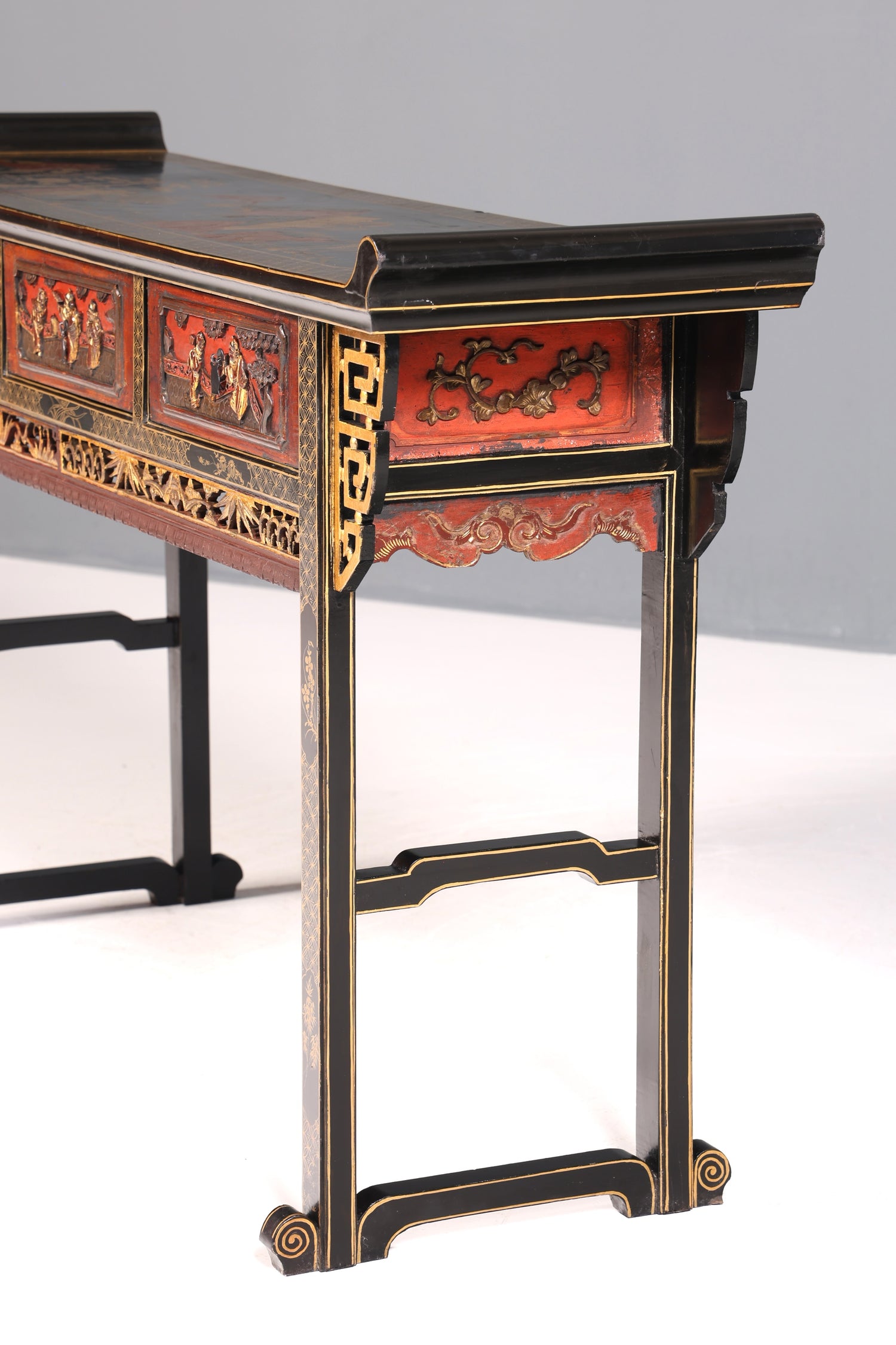 Magnifique console chinoise, table d&