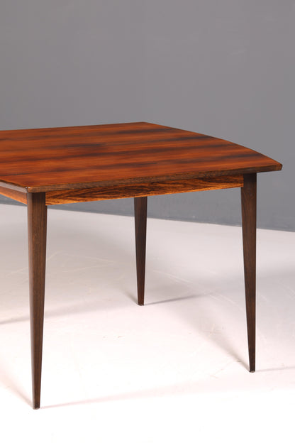 Schlichter Mid Century Esstisch Ausziehbar Palisander Vintage Tisch Retro Küchentisch 60s