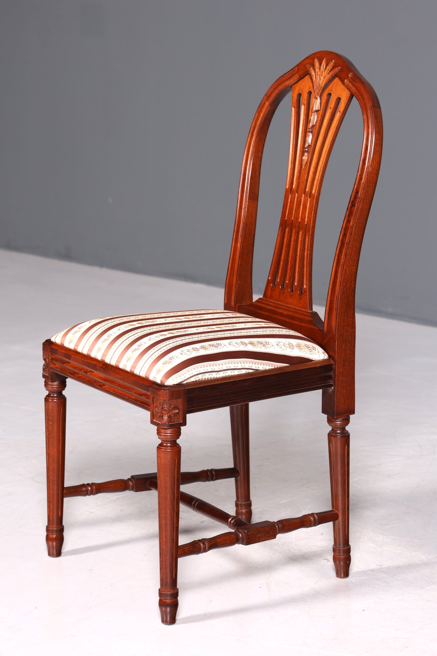 Chaise de rêve de style gustavien, chaise de cuisine anglaise, chaise secrétaire de style ancien