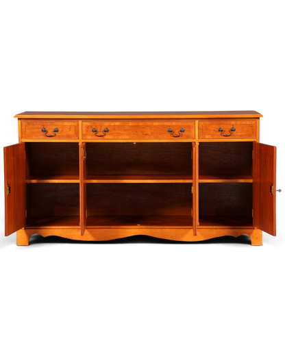 G204 Finish cm Wunderschönes Englisches Sideboard Eibe Schrank Antik Stil Buffetschrank Kommode (Kopie)