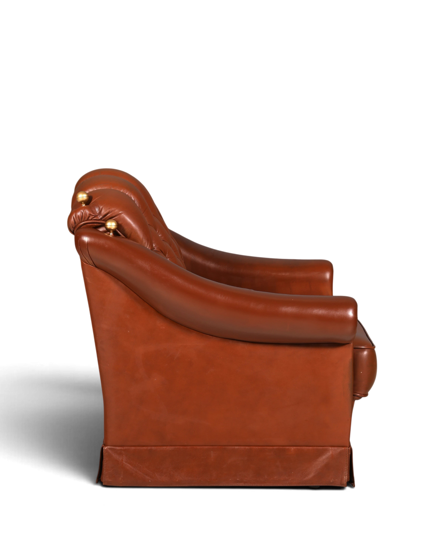 Stilvoller Original Chesterfield Sessel Englischer Armlehnsessel Englisch Herrensessel 1 von 2
