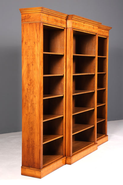 Wunderschönes XXL Englisches Bücherregal Antik Regal Bookshelf Buchablage 60s