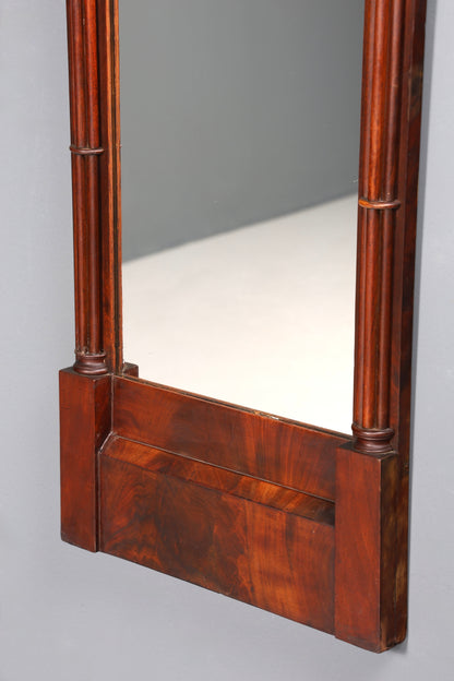 Magnifique miroir Biedermeier, style Louis-Philippe, datant d&