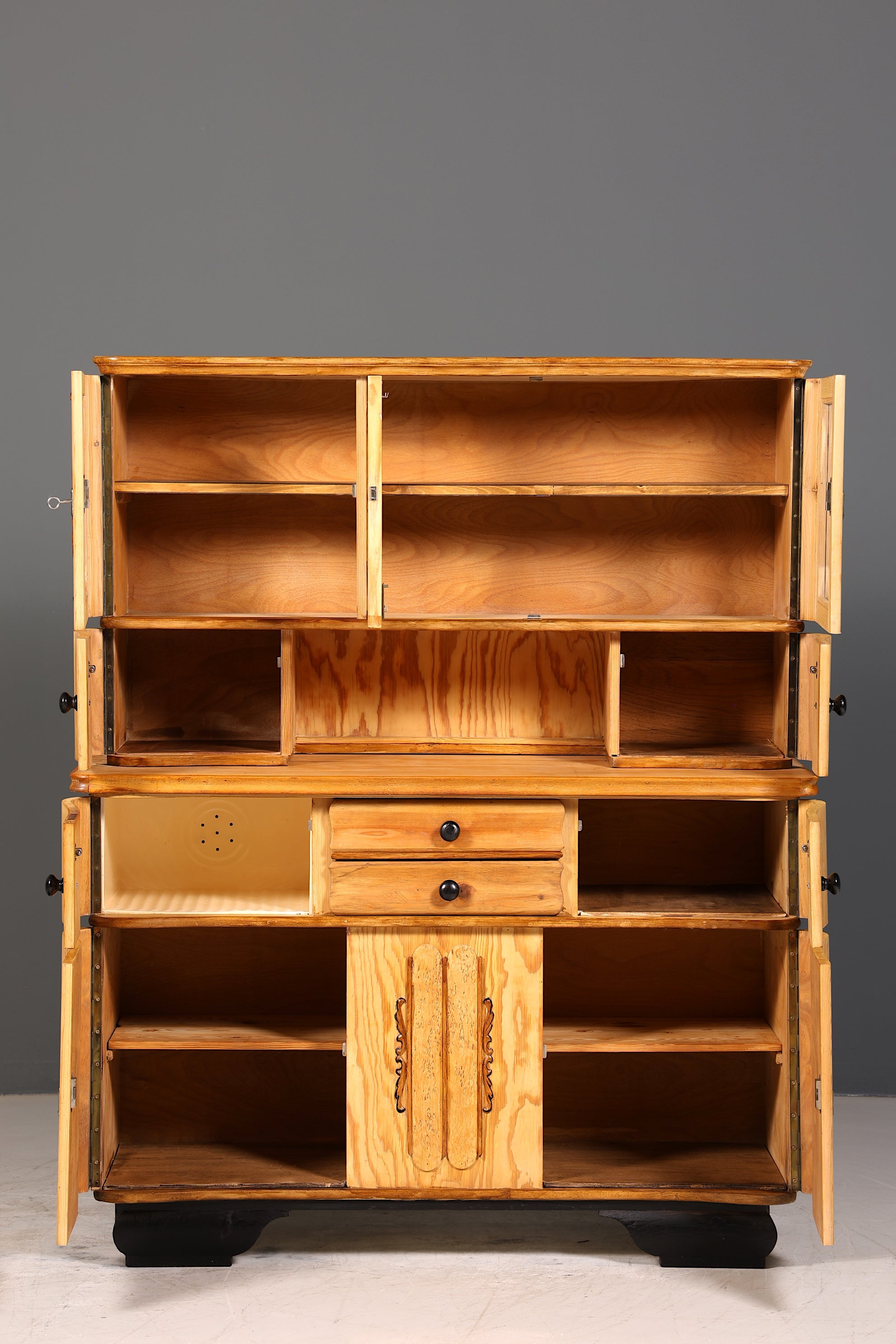 Wunderschöner Mid Century Küchenschrank Vintage Buffet Retro Anrichte 60er Jahre Schrank