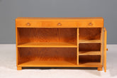 Schlichtes Mid Century Sideboard Vintage TV Schrank Retro Regal Bücherregal 60s